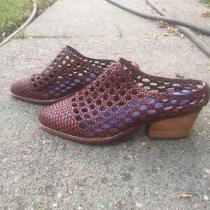 Jeffrey Campbell Woven Mules